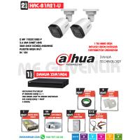 DAHUA B1A21U 2 Lİ GÜVENLİK KAMERA SETİ